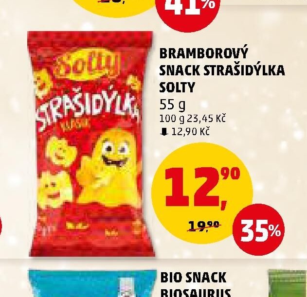 BRAMBOROVÝ SNACK STRAŠIDÝLKA SOLTY