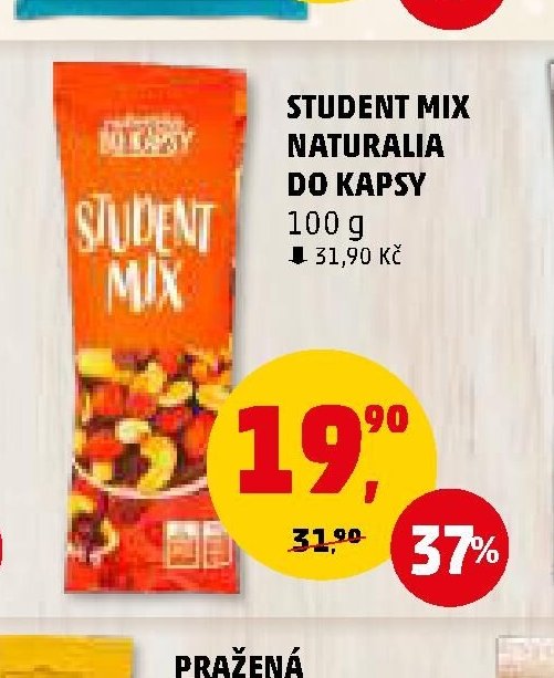 STUDENT MIX NATURALIA DO KAPSY