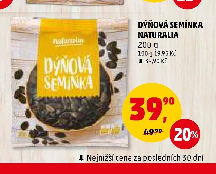 DÝŇOVÁ SEMÍNKA NATURALIA
