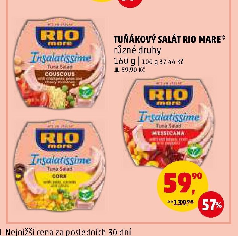 TUŇÁKOVÝ SALÁT RIO MARE