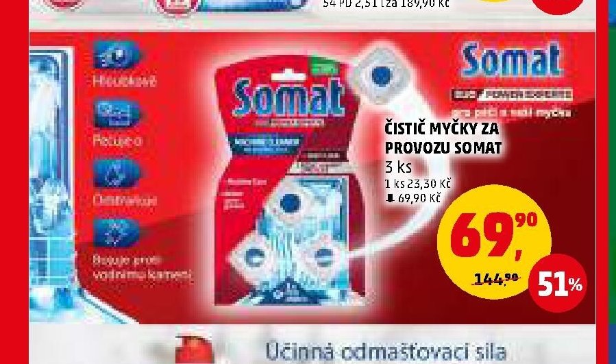 ČISTIČ MYČKY ZA PROVOZU SOMAT
