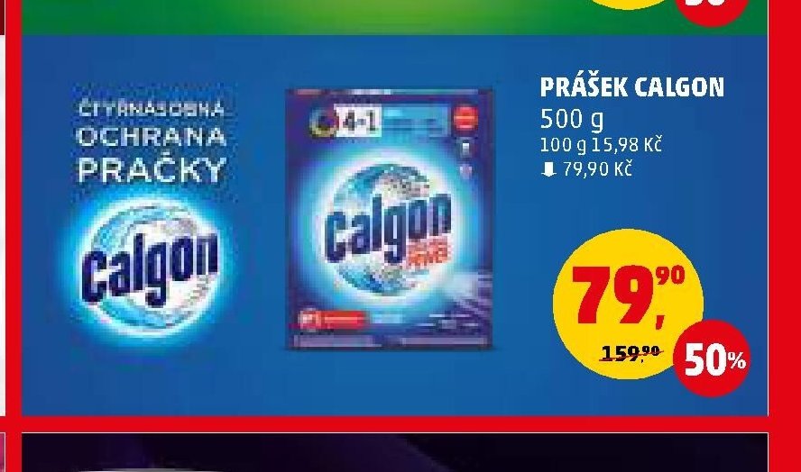 PRÁŠEK CALGON