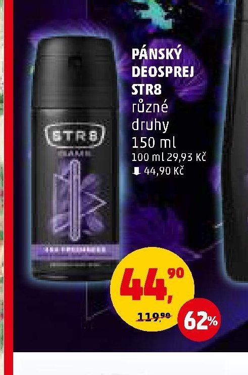 PÁNSKÝ DEOSPREJ STR8