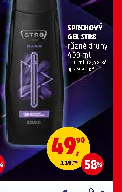 SPRCHOVÝ GEL STR8