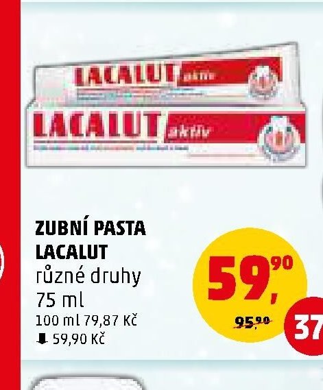 ZUBNÍ PASTA LACALUT