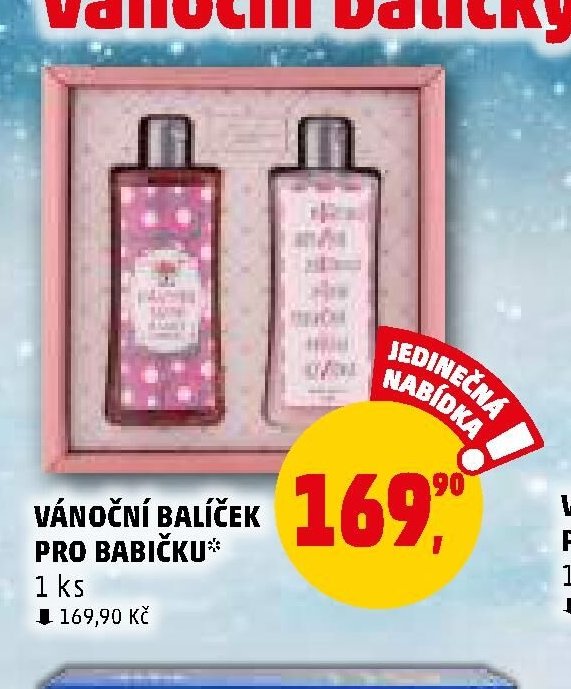 VÁNOČNÍ BALÍČEK PRO BABIČKU
