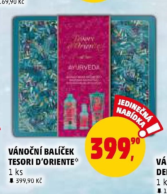 VÁNOČNÍ BALÍČEK TESORI D'ORIENTE