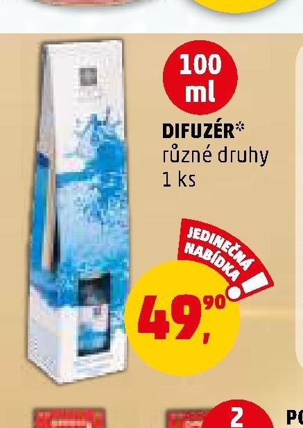 DIFUZÉR* různé druhy