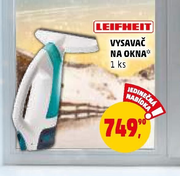 Leifheit vysavač na okna