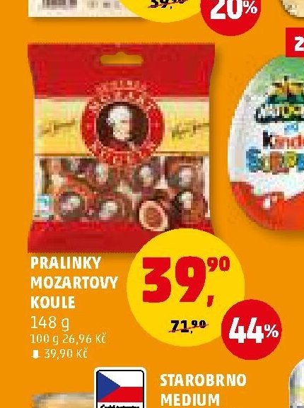 PRALINKY MOZARTOVY KOULE
