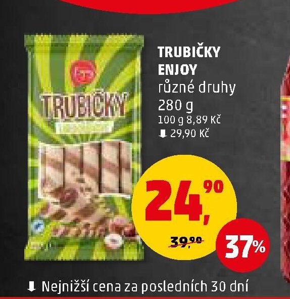 TRUBIČKY ENJOY různé druhy 280 g