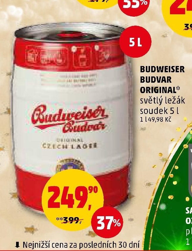 BUDWEISER BUDVAR ORIGINAL