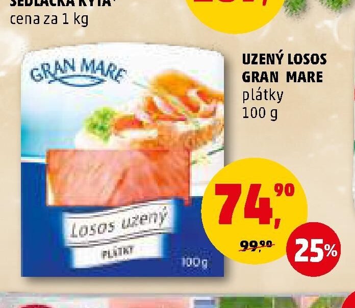 Uzený losos Gran Mare