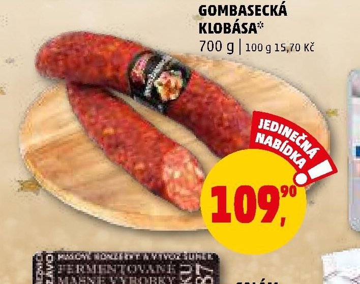 Gombasecká klobása