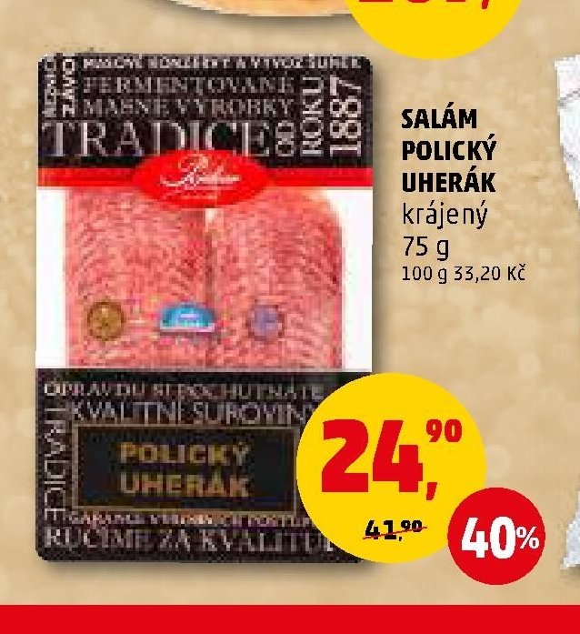 Salám polický uherák