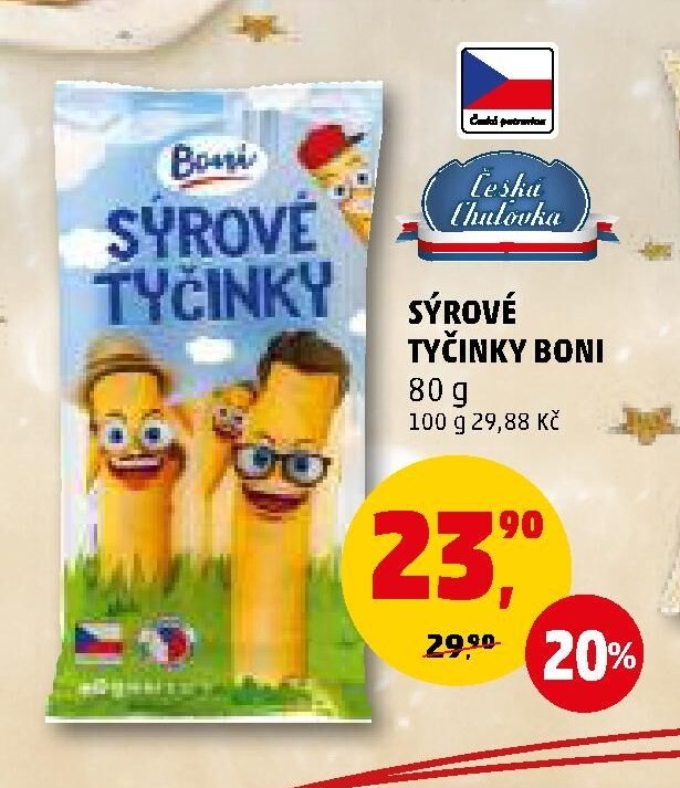 Sýrové tyčinky Boni