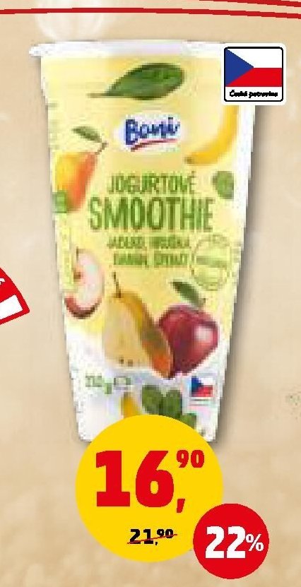 Jogurtové smoothie Boni