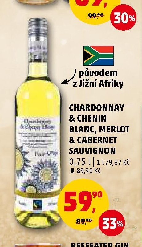 CHARDONNAY & CHENIN BLANC, MERLOT & CABERNET SAUVIGNON