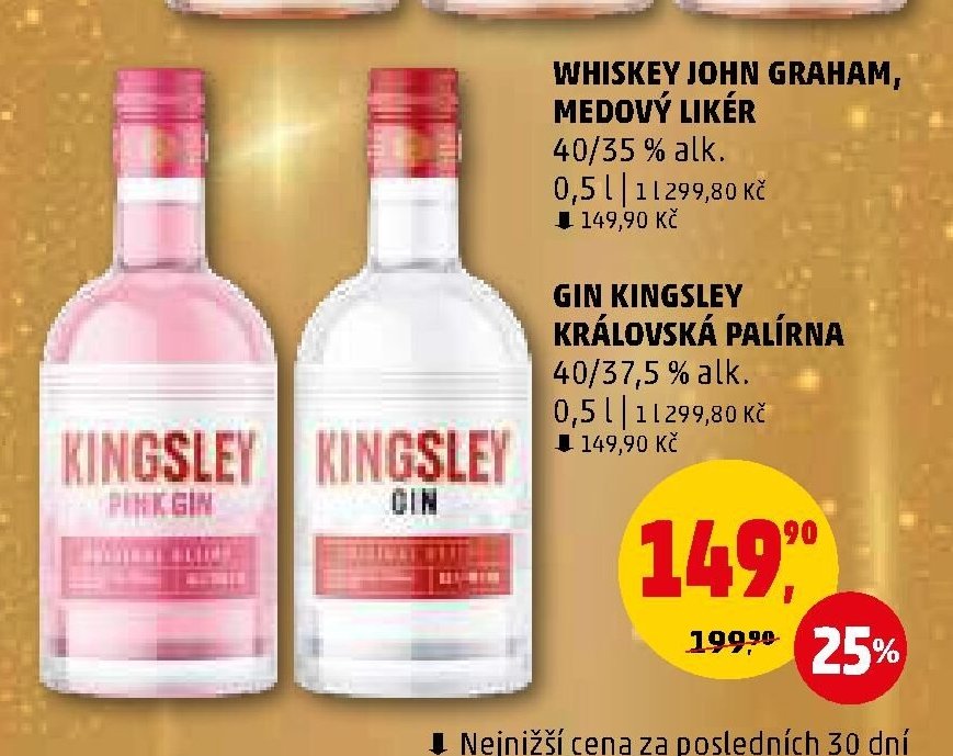 GIN KINGSLEY KRÁLOVSKÁ PALÍRNA