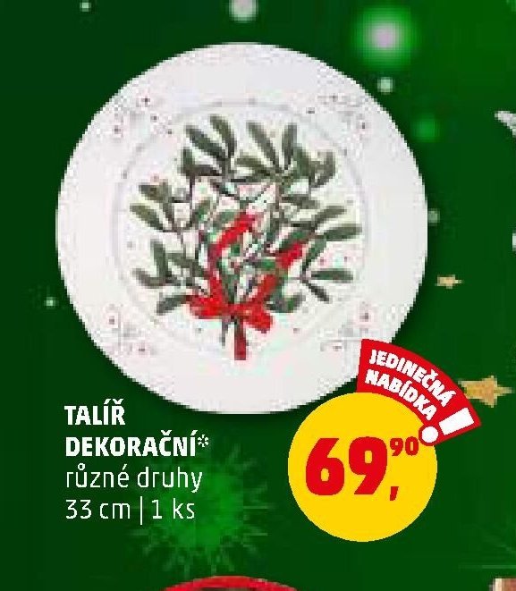 TALÍŘ DEKORAČNÍ