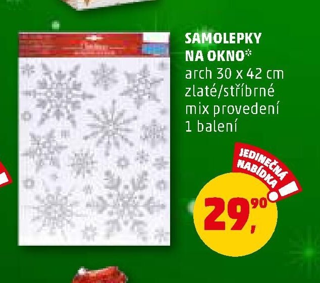 SAMOLEPKY NA OKNO