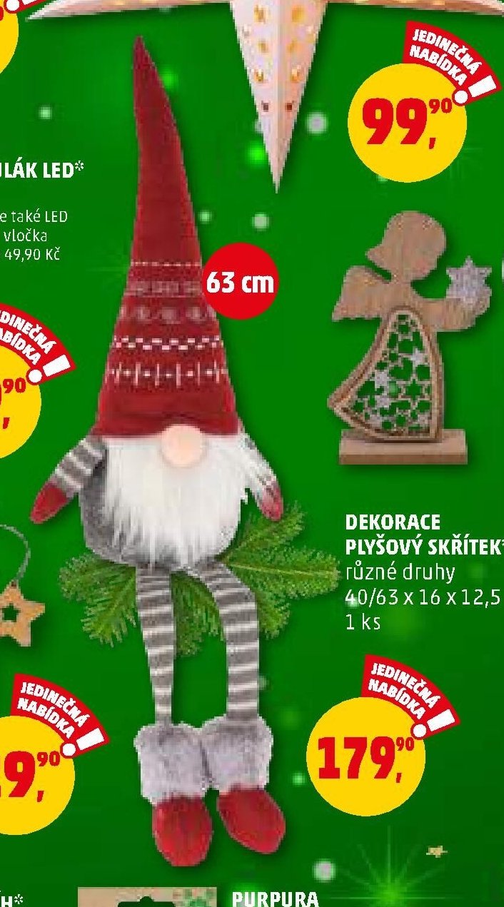 DEKORACE PLYŠOVÝ SKŘÍTEK