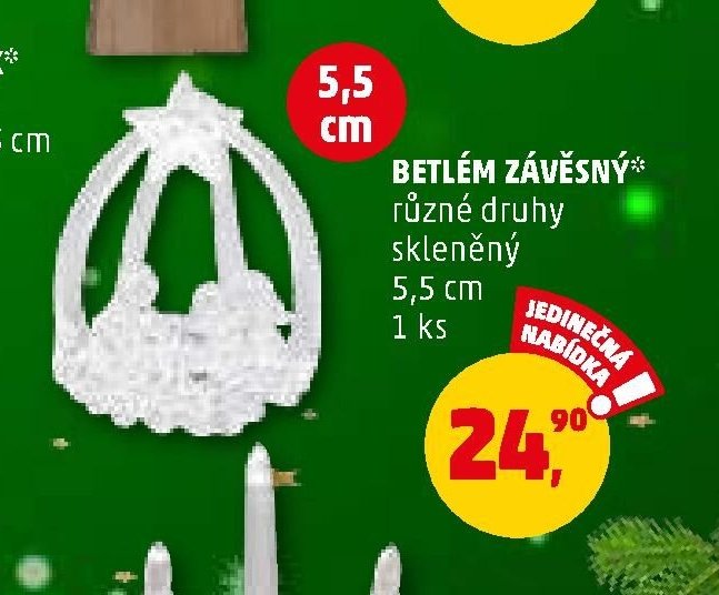 BETLÉM ZÁVĚSNÝ