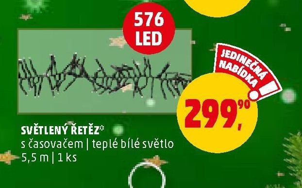 SVĚTLENÝ ŘETĚZ