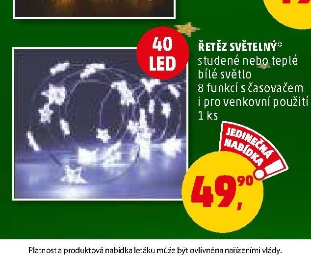 ŘETĚZ SVĚTELNÝ