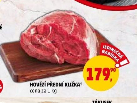 HOVĚZÍ PŘEDNÍ KLIŽKA