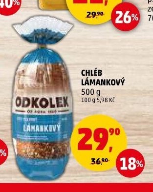 CHLÉB LÁMANKOVÝ