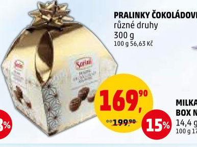 Bonboniéra Pralinky Sorini