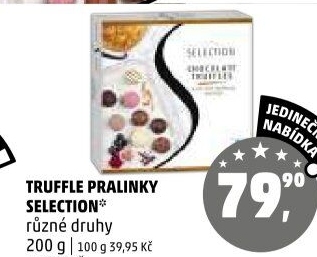 Bonboniéra Pralinky Truffles Selection