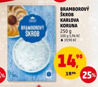 Bramborový škrob Karlova Koruna