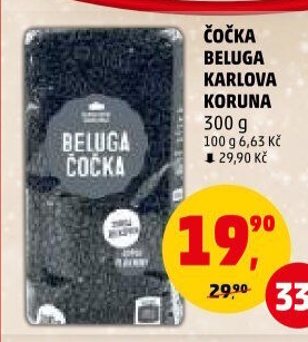 Čočka Beluga Karlova Koruna