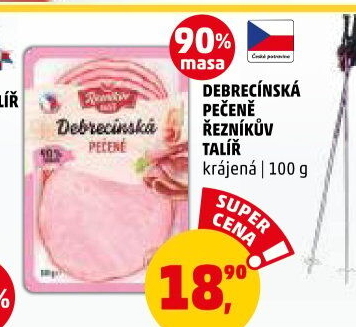 Debrecínská pečeně Řezníkův talíř
