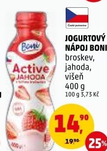 Jogurtový nápoj Boni
