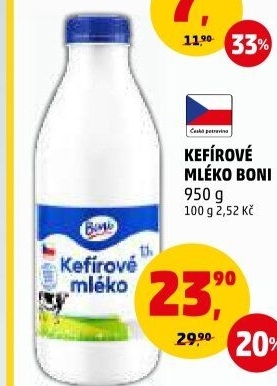 Kefírové mléko Boni