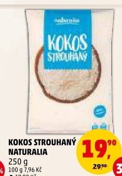 Kokos strouhaný Naturalia