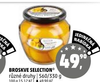 Kompot broskve Selection
