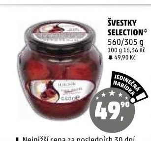 Kompot švestky Selection