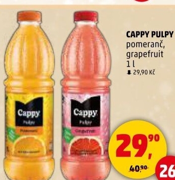 Nápoj Pulpy Cappy