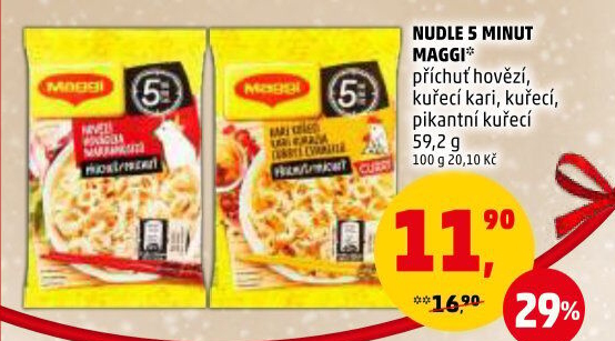 Nudle 5 Minut Maggi