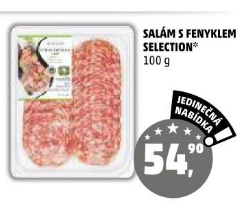 Salám s fenyklem Selection