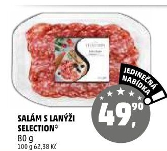 Salám s lanýži Selection