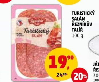 Salám turistický Řezníkův talíř