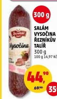 Salám Vysočina Řezníkův talíř