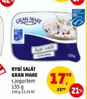 Salát rybí s jogurtem Gran Mare