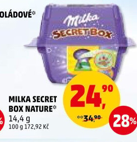 Secret box Milka