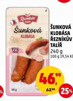 Šunková klobása Řezníkův talíř